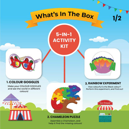 Smartivity Colour Carnival 5 In 1 Activity Kit