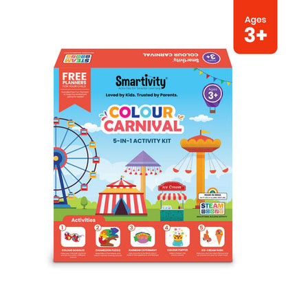 Smartivity Colour Carnival 5 In 1 Activity Kit