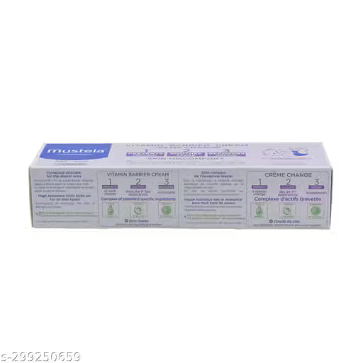 Mustela Baby 123 Vitamin Barrier Cream 100ml