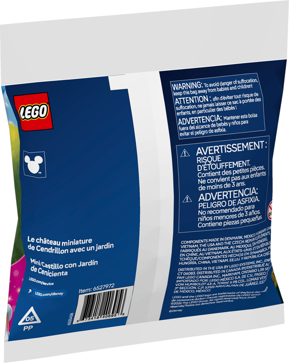 LEGO Cinderella’s Mini Garden Castle