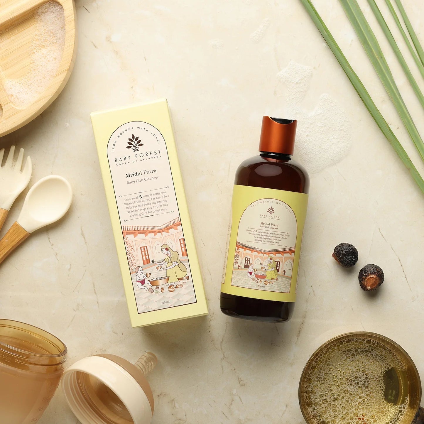 Baby Forest Mridul Patra Ayurvedic Baby Dish Cleanser