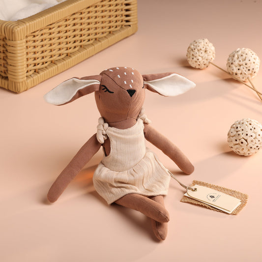 Baby Forest Cuddly Buddies Baby Deer Soft Toy