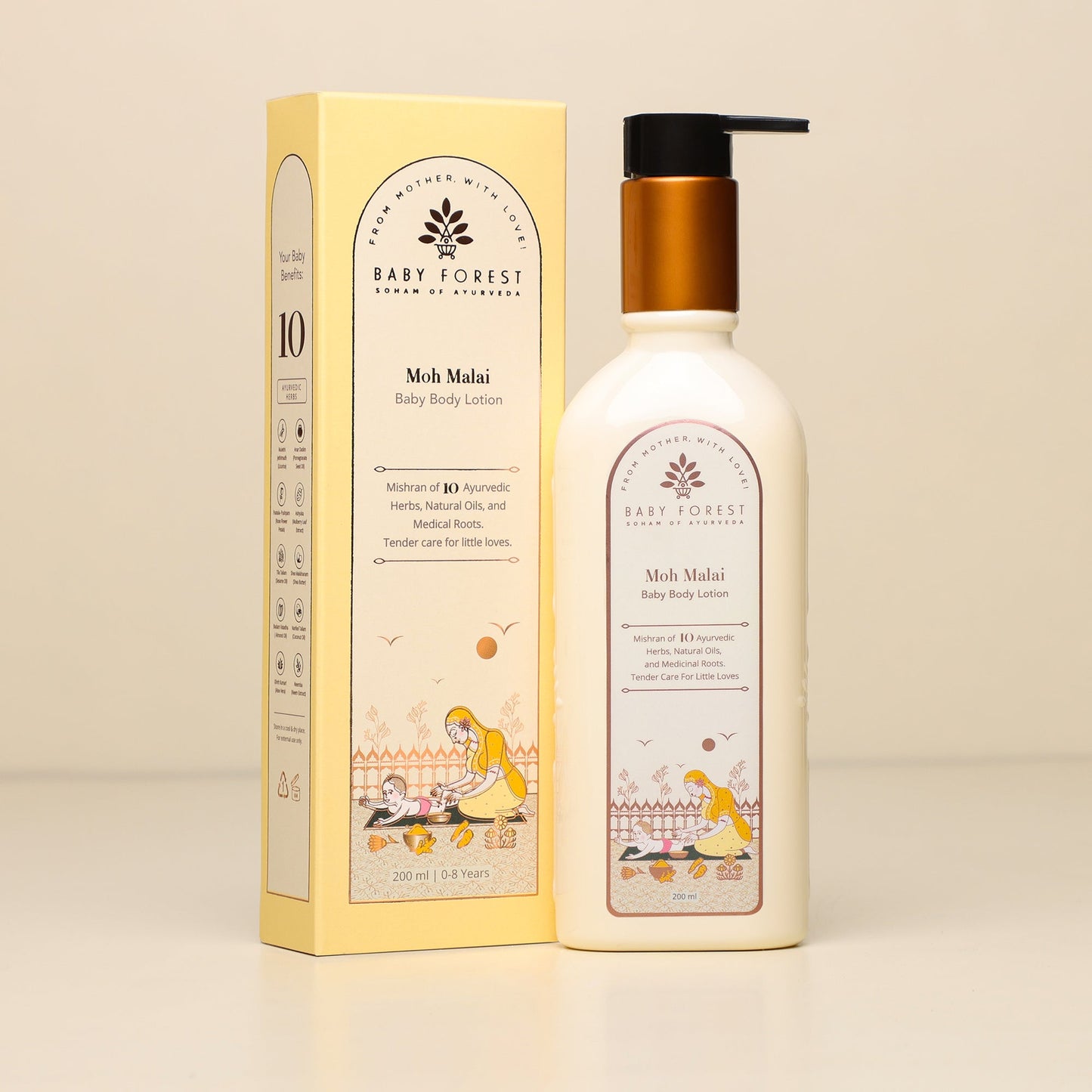 Baby Forest Moh Malai Baby Body lotion 200 ml