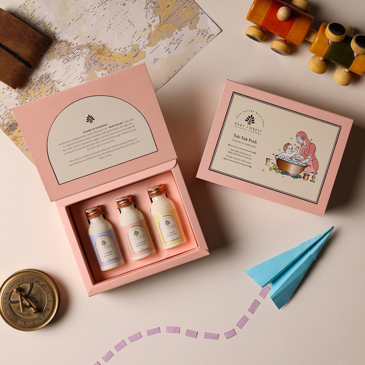 Baby Forest Tuk Tuk Potli Baby Travel Kit