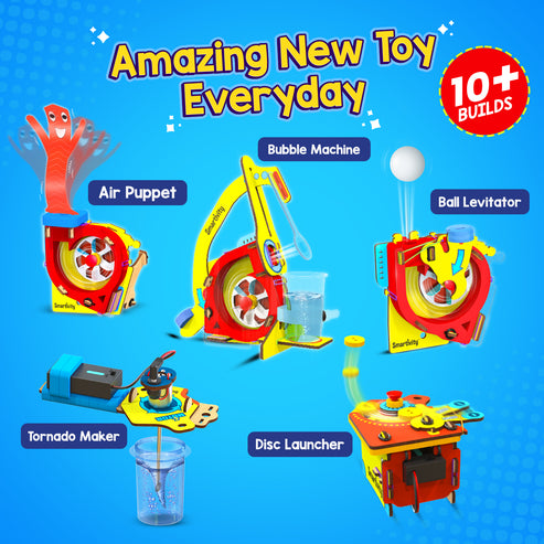 Smartivity 10-in-1 Motor Powered Gadgets