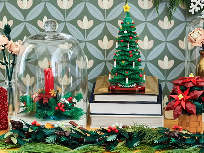 LEGO Poinsettia Plant