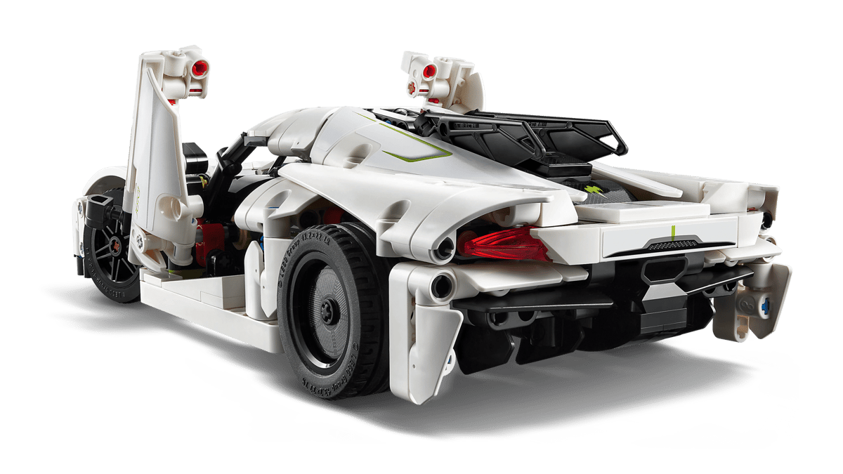 LEGO Technic Koenigsegg Jesko Absolut White Hypercar