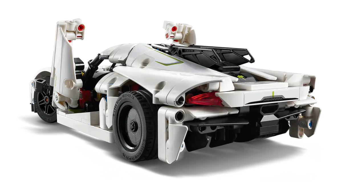 LEGO Technic Koenigsegg Jesko Absolut White Hypercar