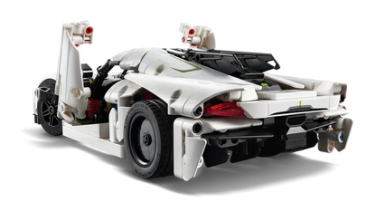 LEGO Technic Koenigsegg Jesko Absolut White Hypercar