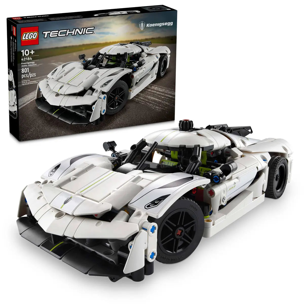 LEGO Technic Koenigsegg Jesko Absolut White Hypercar