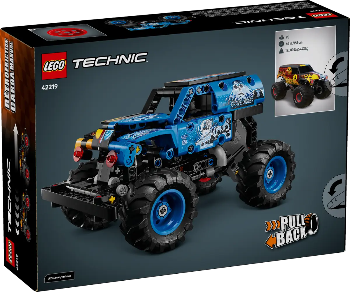 LEGO Technic Monster Jam Grave Digger Fire and Ice
