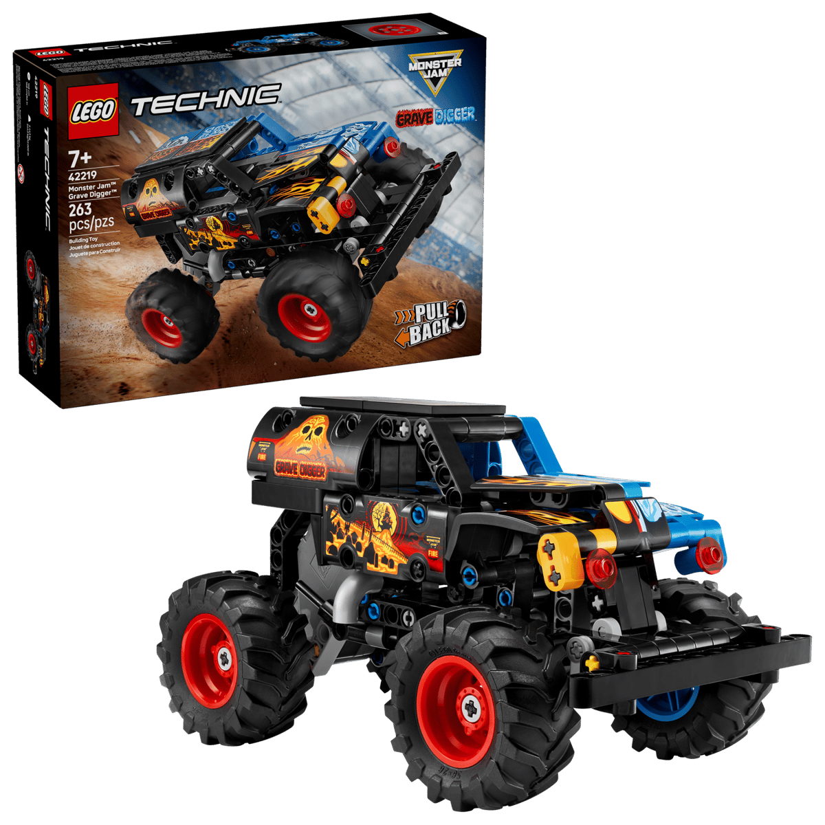 LEGO Technic Monster Jam Grave Digger Fire and Ice