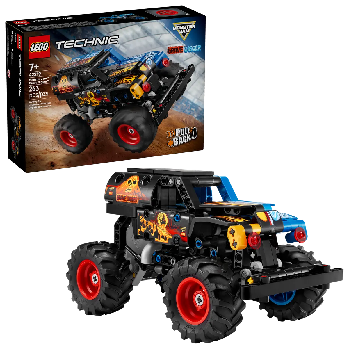 LEGO Technic Monster Jam Grave Digger Fire and Ice