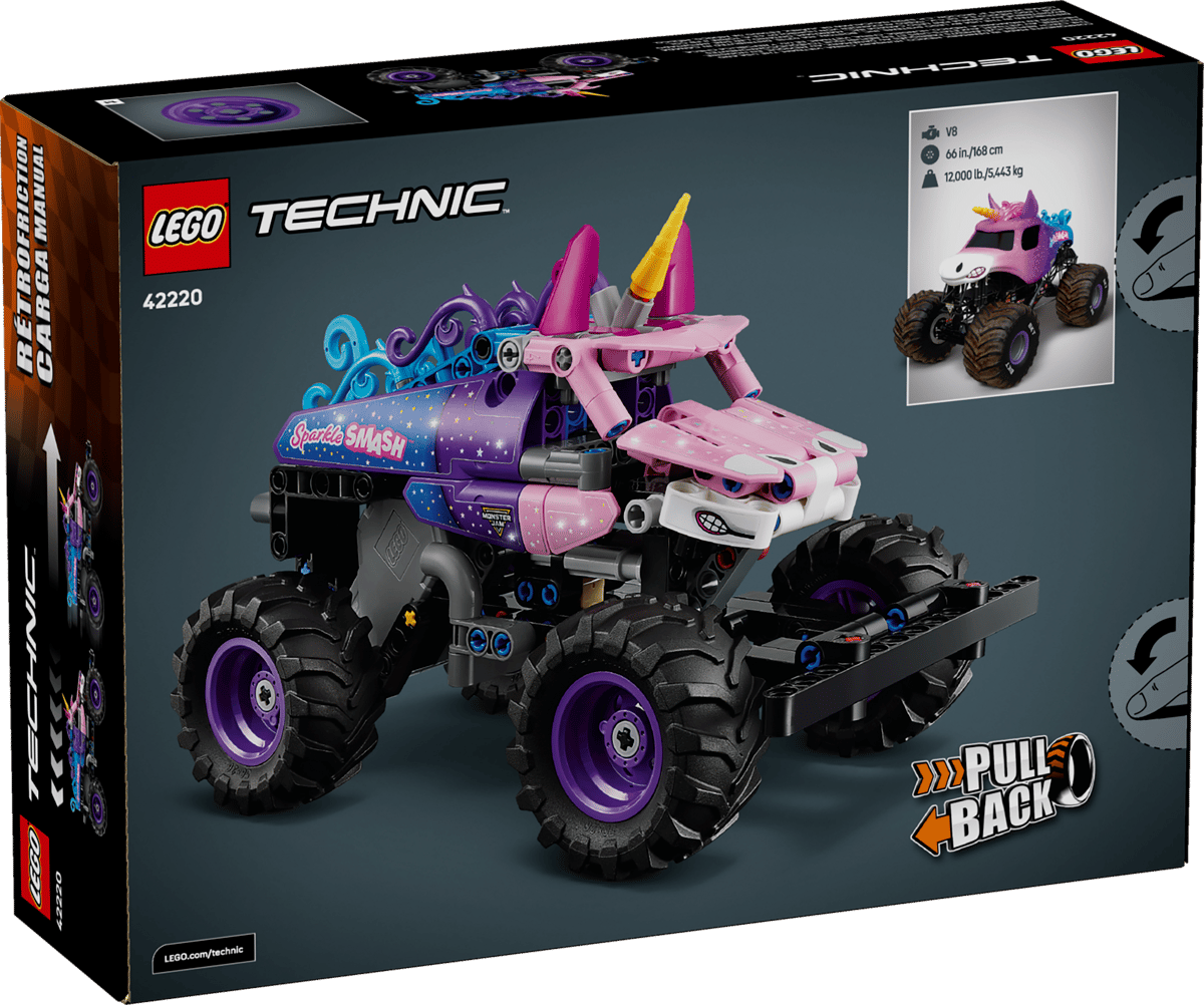 LEGO Monster Jam Sparkle Smash Pull-Back