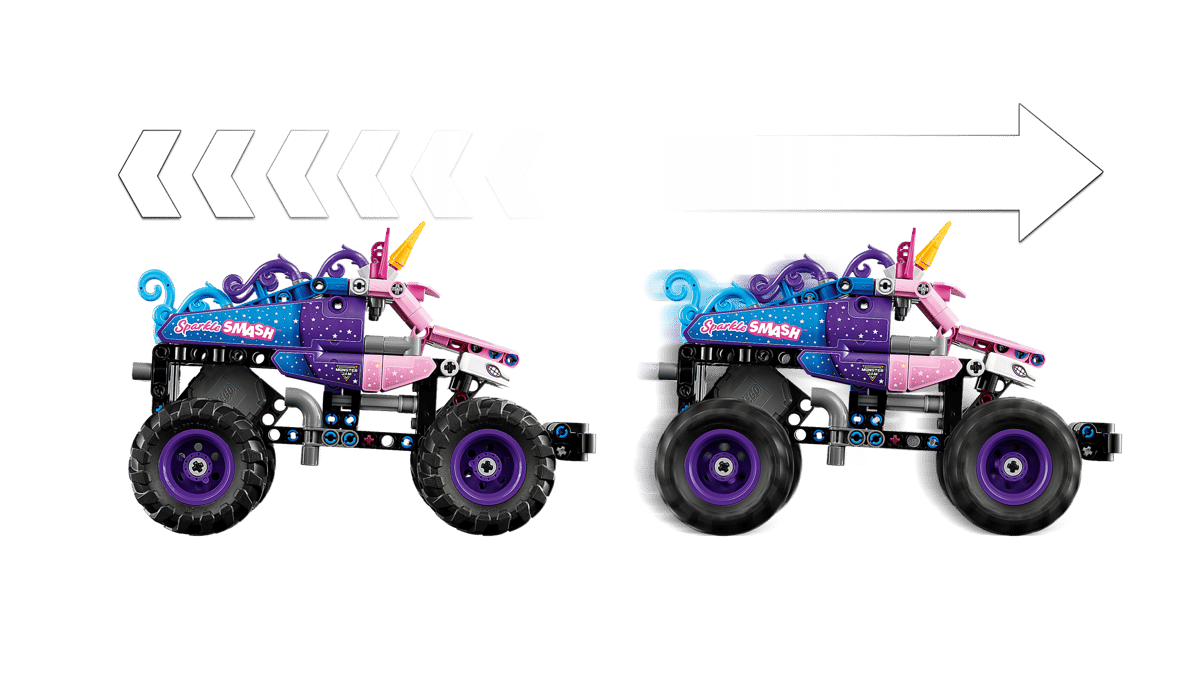 LEGO Monster Jam Sparkle Smash Pull-Back