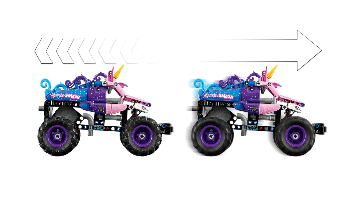 LEGO Monster Jam Sparkle Smash Pull-Back