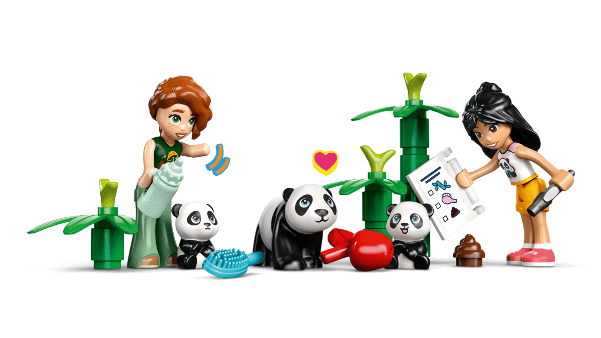 LEGO Friends Panda Sanctuary Animal Care