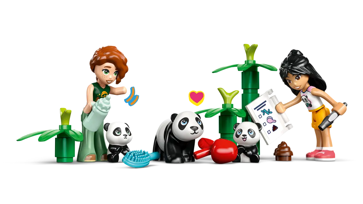 LEGO Friends Panda Sanctuary Animal Care