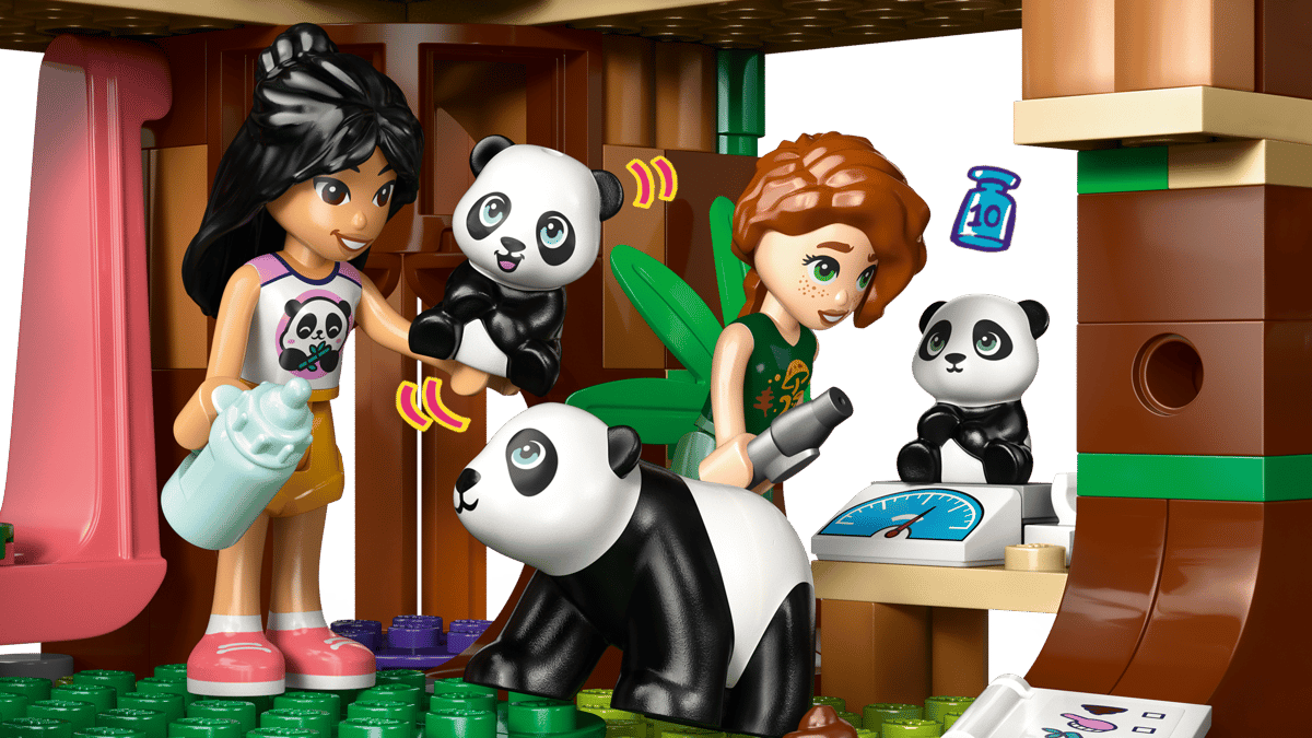 LEGO Friends Panda Sanctuary Animal Care