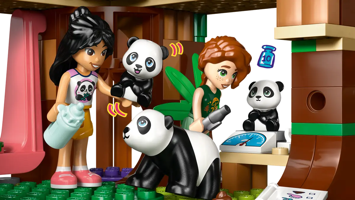 LEGO Friends Panda Sanctuary Animal Care
