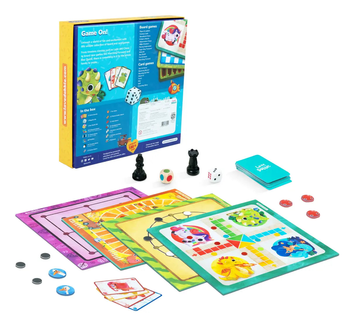 Dabble Game On - 20 Strategy And Fun Games