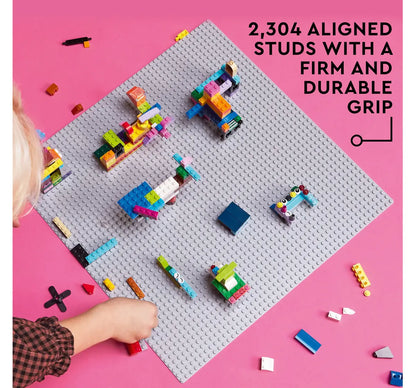 LEGO Classic Gray Baseplate