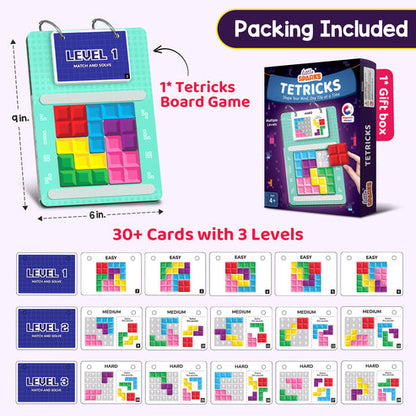 Smartivity Tetricks Interactive Block-Stacking Logic Game