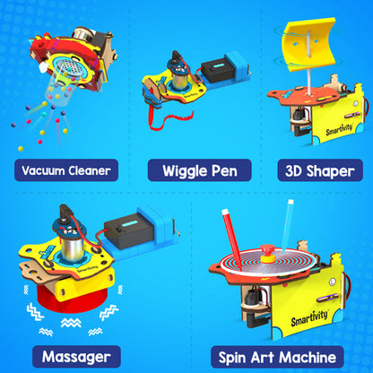 Smartivity 10-in-1 Motor Powered Gadgets