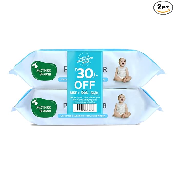MS Baby 99% Water Wipes Combo Pack
