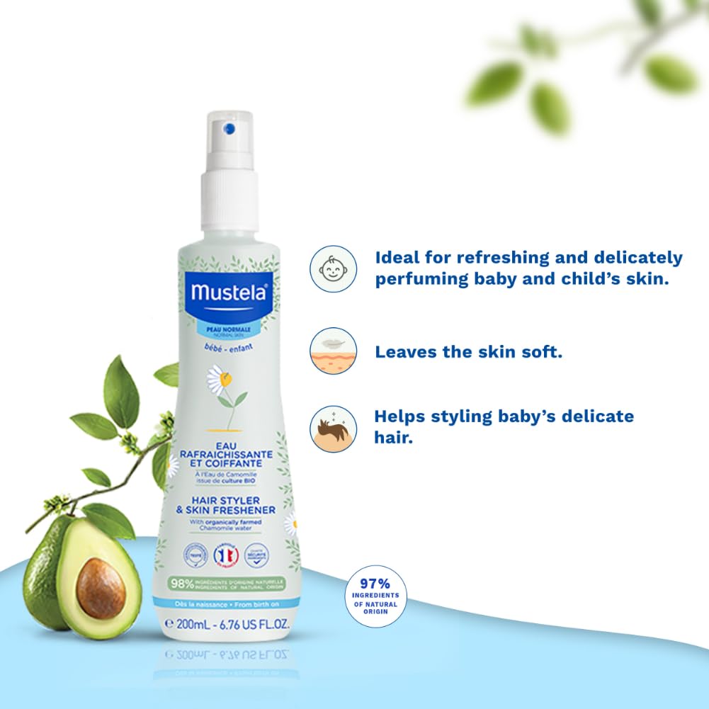 Mustela Baby Hair Styler & Skin Freshener 200ml