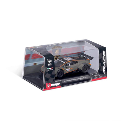 Bburago 1/43 Race Collection Crystal - Lamborghini Huracán Super Trofeo EVO2