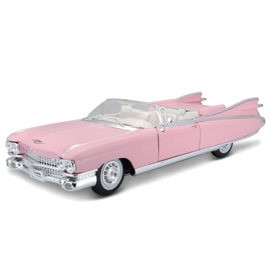 Maisto 1959 Cadillac Eldorado Biarritz Convertible, Pink Premiere 36813 1/18 Scale Diecast