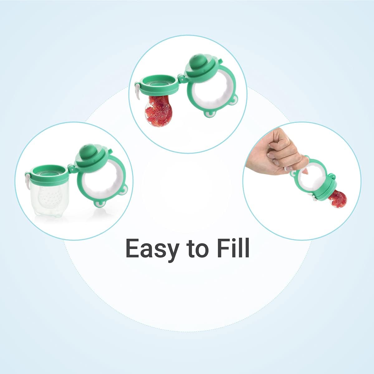 R for Rabbit Premium First Feed Soft Silicon Nibbler