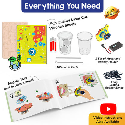 Smartivity 10-in-1 Motor Powered Gadgets