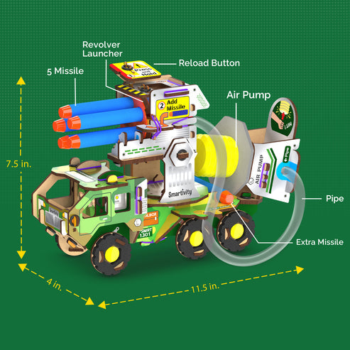 Smartivity Missile Truck for Kids