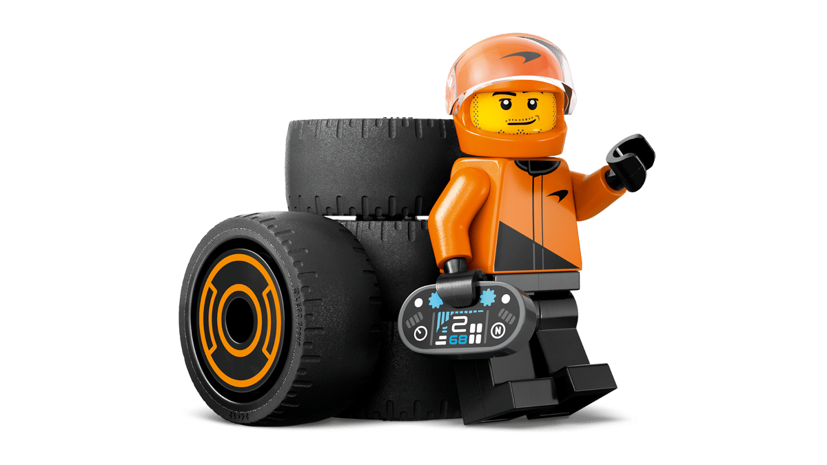 LEGO City F1 Driver with McLaren Race Car