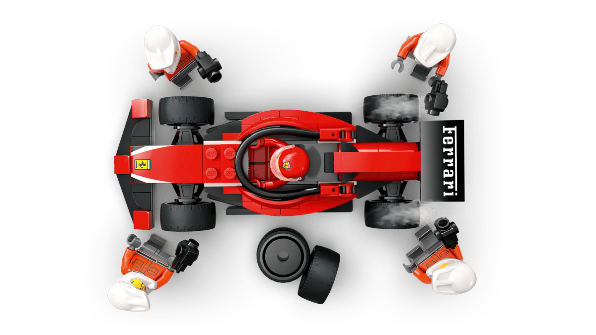 LEGO City F1 Pit Stop & Pit Crew with Ferrari Car