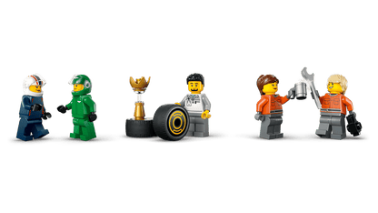 LEGO City F1 Truck with RB20 & AMR24 F1 Cars