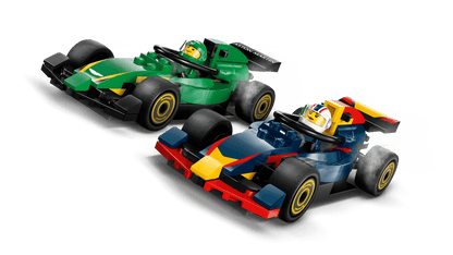 LEGO City F1 Truck with RB20 & AMR24 F1 Cars