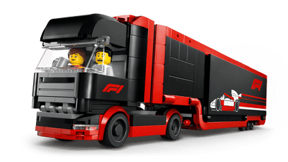 LEGO City F1 Truck with RB20 & AMR24 F1 Cars