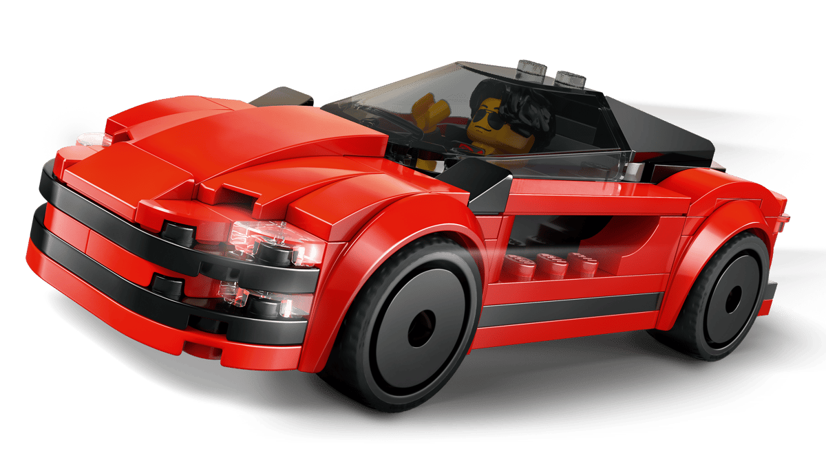 LEGO City Red Sports Car