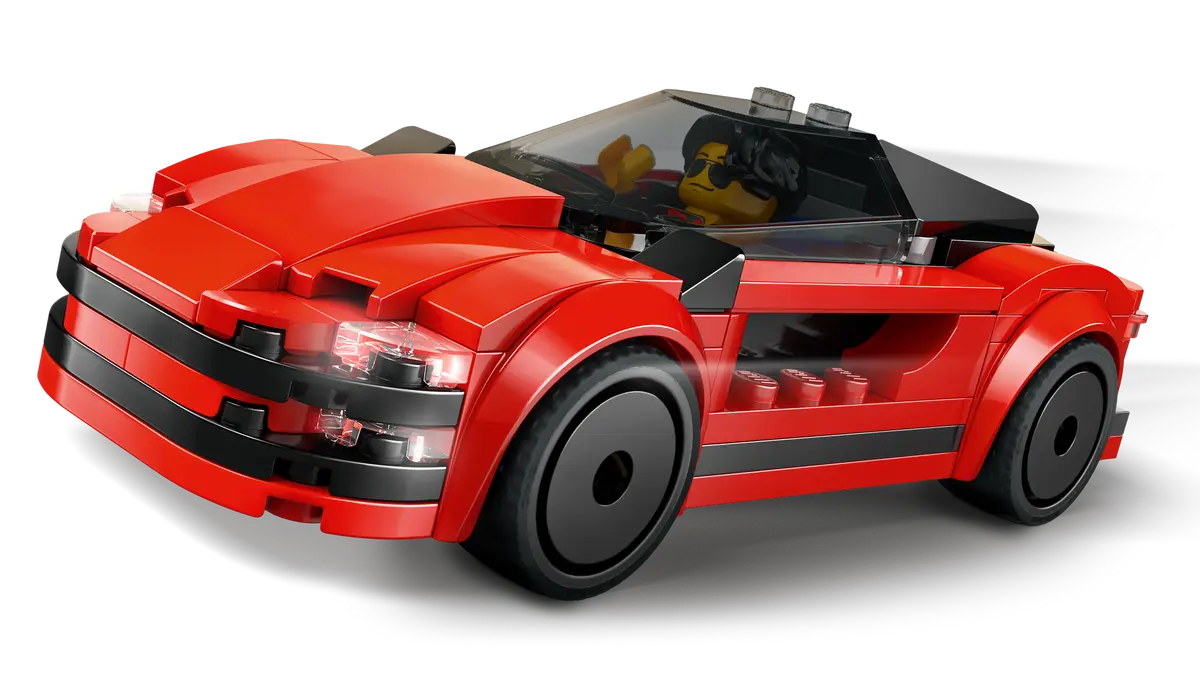 LEGO City Red Sports Car