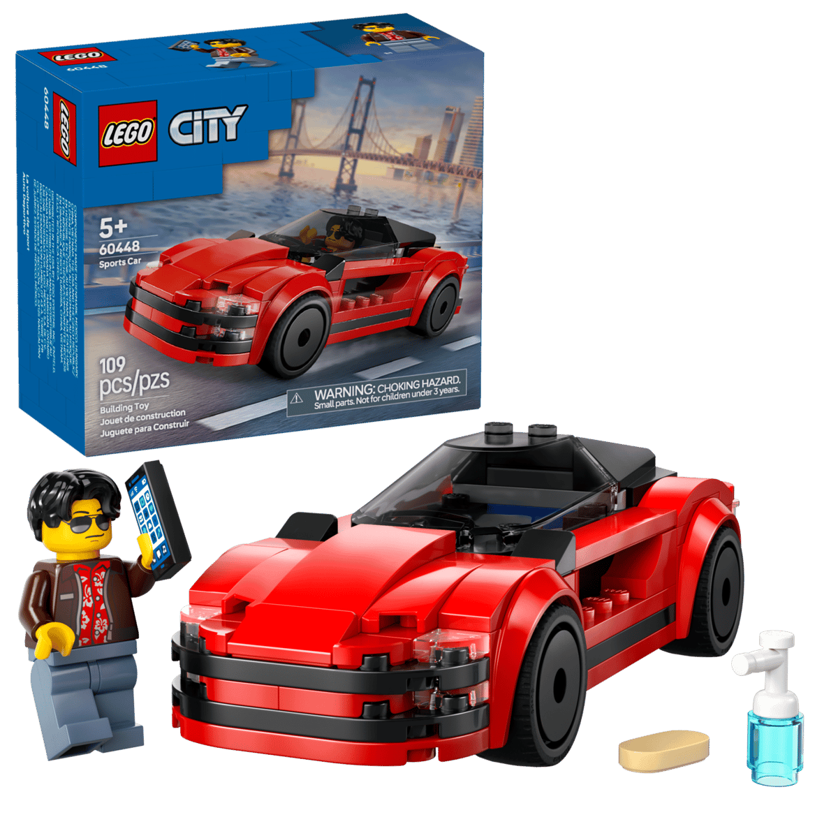 LEGO City Red Sports Car