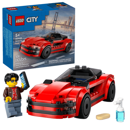 LEGO City Red Sports Car