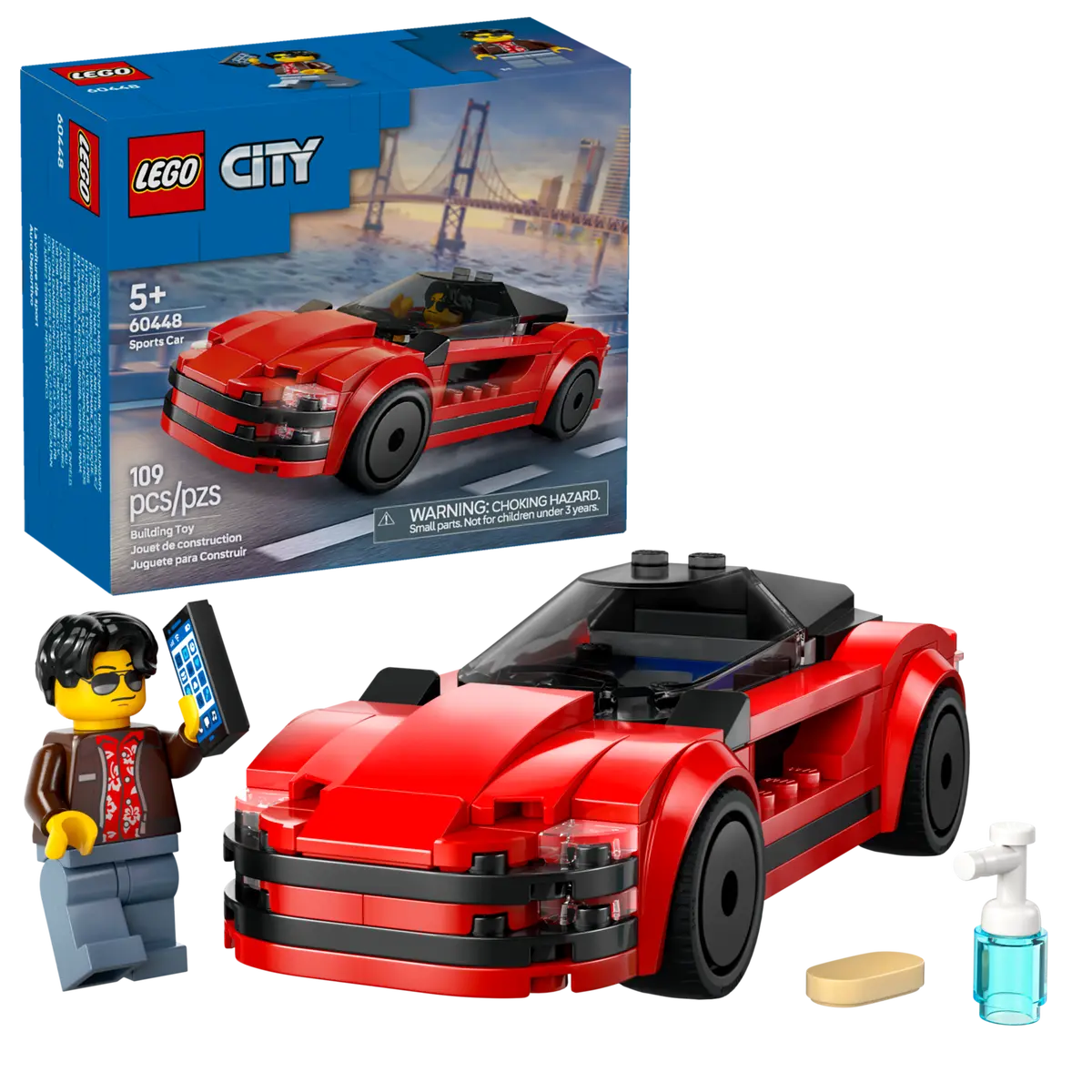 LEGO City Red Sports Car