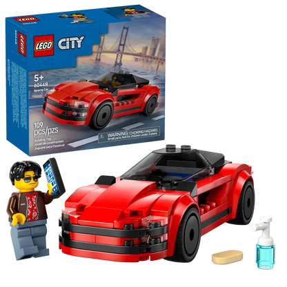 LEGO City Red Sports Car