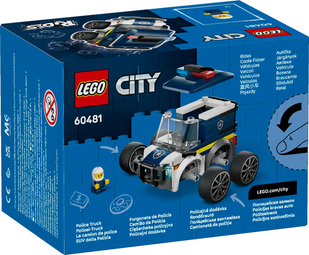 LEGO City Rides Police Truck