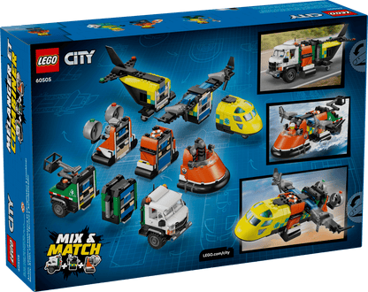 LEGO City Airplane, Service Truck & Hovercraft Remix