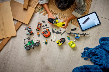 LEGO City Airplane, Service Truck & Hovercraft Remix