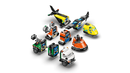 LEGO City Airplane, Service Truck & Hovercraft Remix